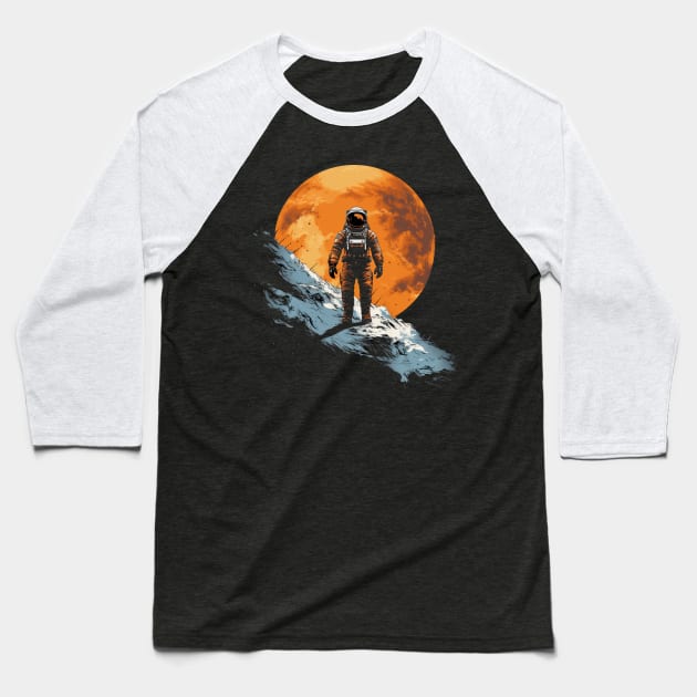 Landed Baseball T-Shirt by vamarik